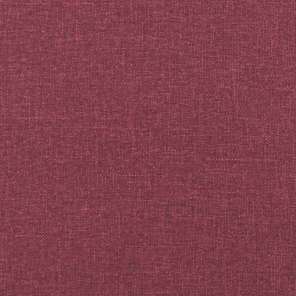 Poltrona Rosso Vino 60 cm in Tessuto - homemem39