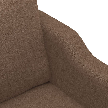 Poltrona Marrone 60 cm in Tessuto | homemem39