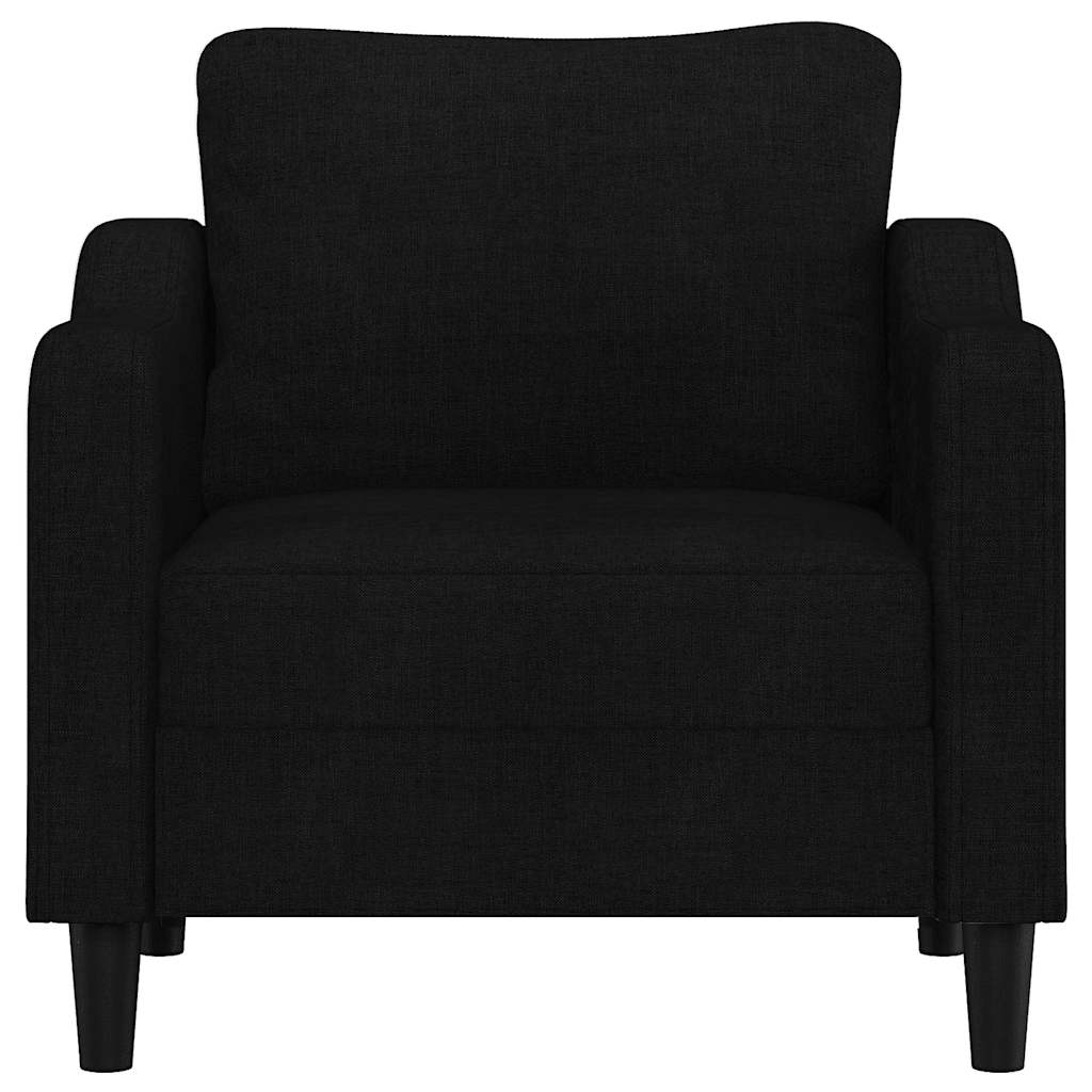 Poltrona Nera 60 cm in Tessuto