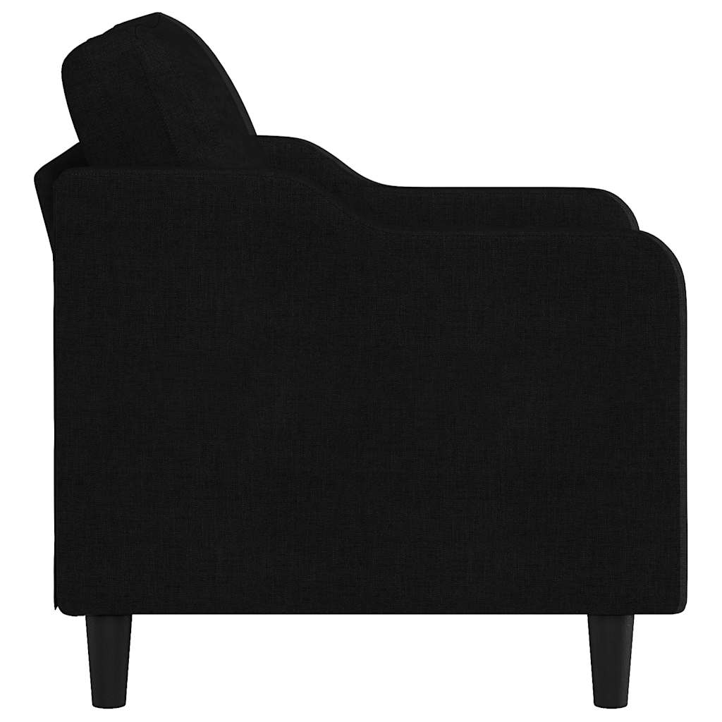 Poltrona Nera 60 cm in Tessuto