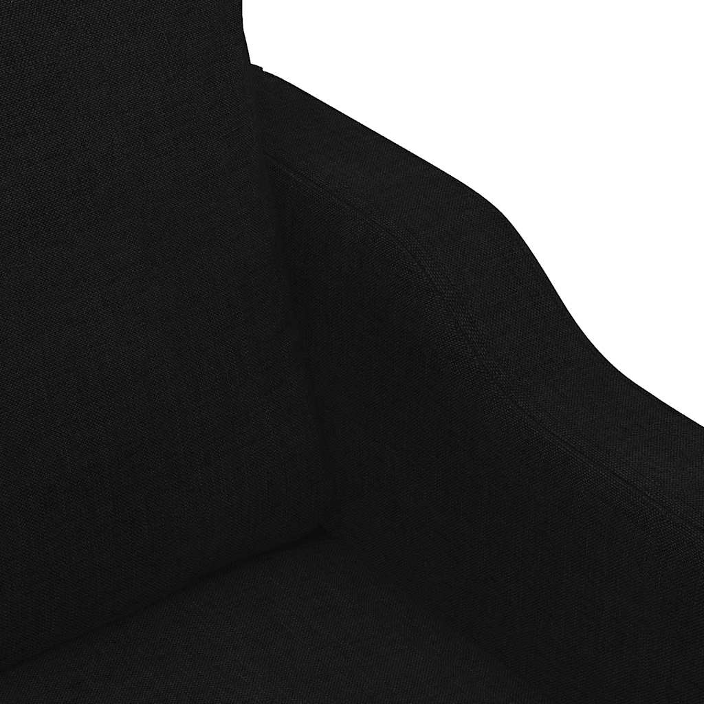 Poltrona Nera 60 cm in Tessuto | homemem39