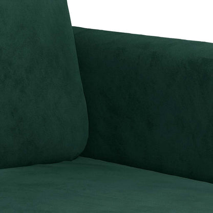 Poltrona Verde Scuro 60 cm Velluto