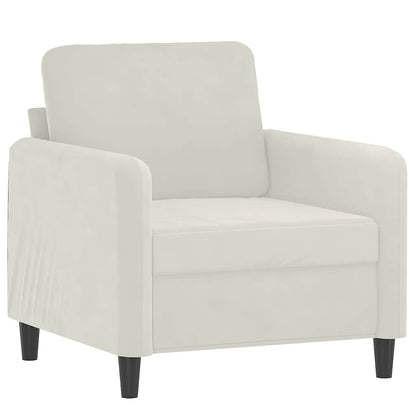 Poltrona Crema 60 cm Velluto