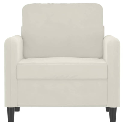 Poltrona Crema 60 cm Velluto