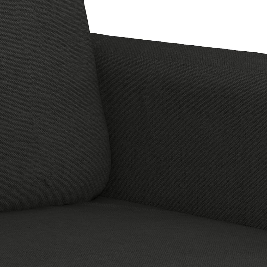 Poltrona Nera 60 cm in Tessuto | homemem39
