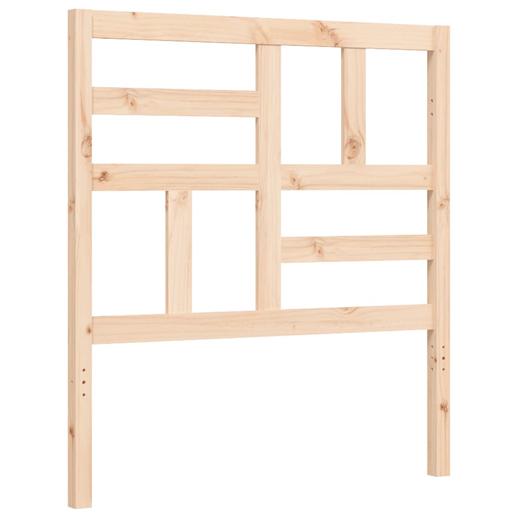 Giroletto con Testiera 100x200 cm in Legno Massello