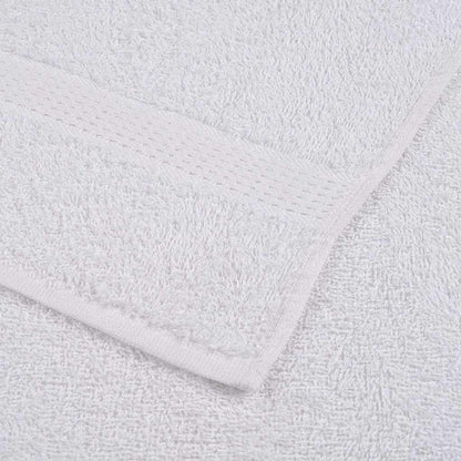 Asciugamani per Sapone 4 pz Bianco 30x30cm 360 g/m² 100% Cotone