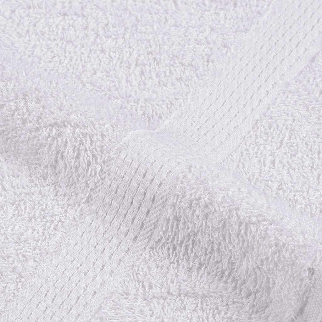 Asciugamani per Sapone 4 pz Bianco 30x30cm 360 g/m² 100% Cotone