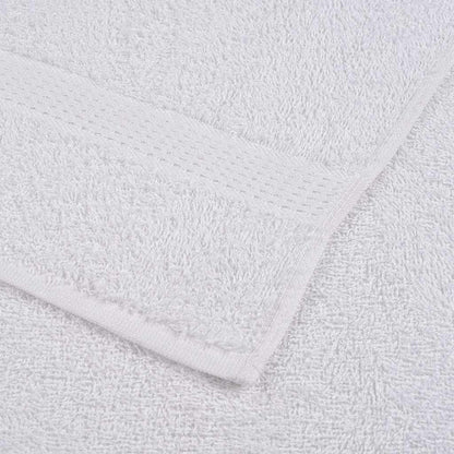 Asciugamani per Sapone 10pz Bianco 30x30cm 360 g/m² 100% Cotone