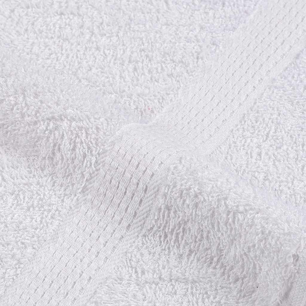 Asciugamani per Sapone 10pz Bianco 30x30cm 360 g/m² 100% Cotone