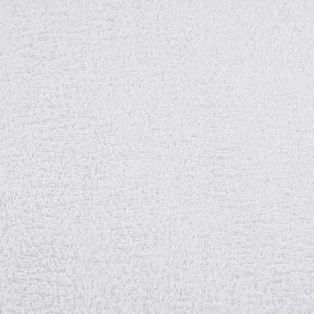 Asciugamani Doccia 4 pz Bianchi 70x140 cm 360 g/m² 100% Cotone - homemem39