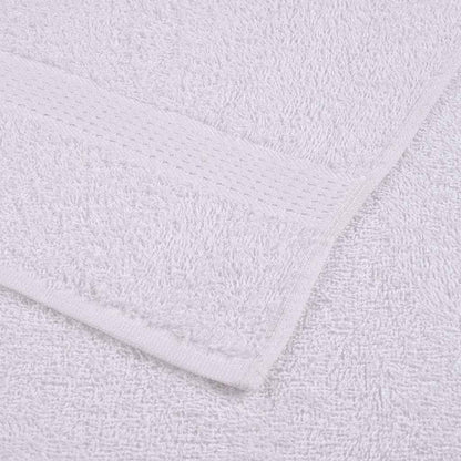 Asciugamani da Bagno 25pz Bianchi 100x150cm 360g/m² 100% Cotone