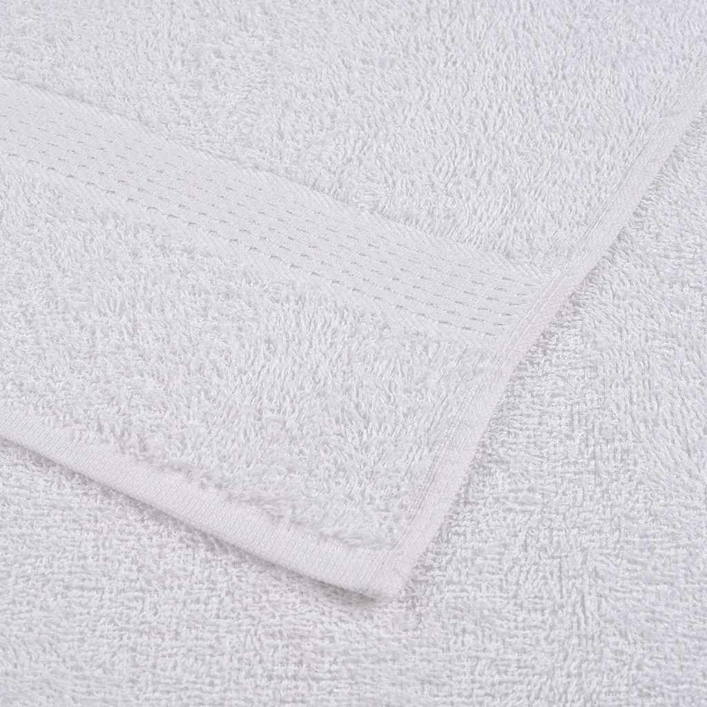 Asciugamani per sauna FROGN 2 pz Bianco 80x200 cm 360 g/m²