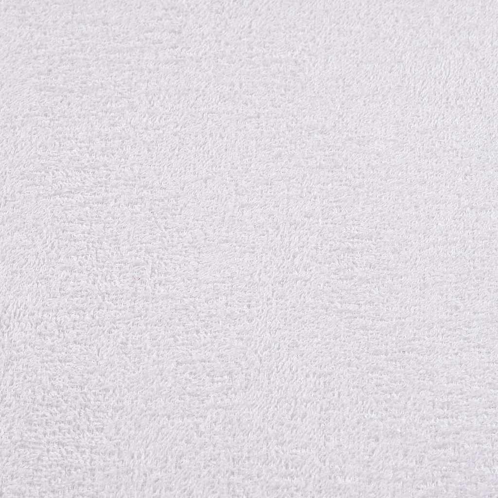 Asciugamani per sauna FROGN 10 pezzi Bianco 80x200 cm 360 g/m²