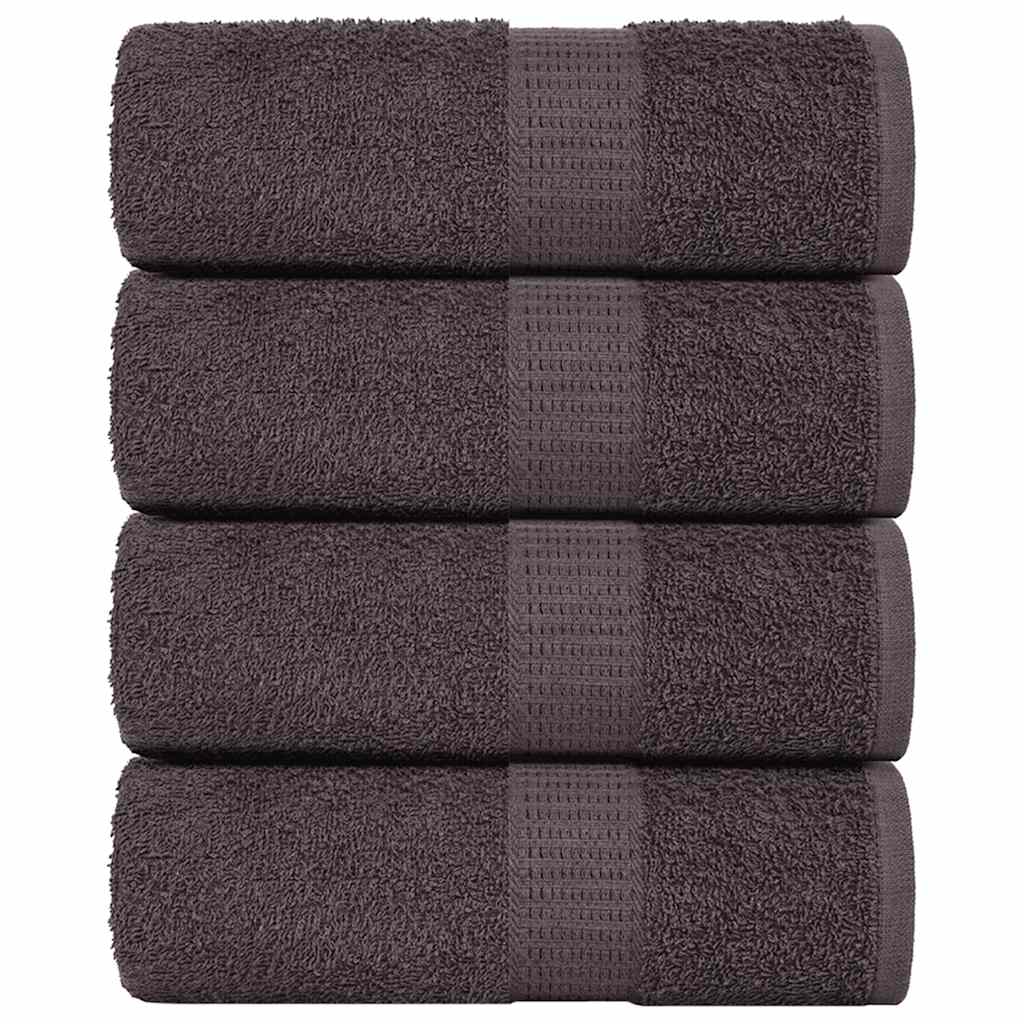 Salviette FROGN 4 pz Antracite 15x21 cm 360 g/m²