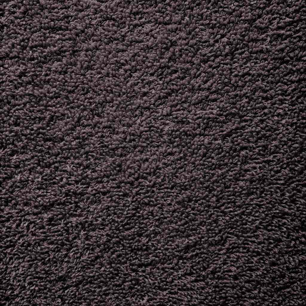 Asciugamani 2 pz Antracite 50x100 cm 360 g/m² 100% Cotone