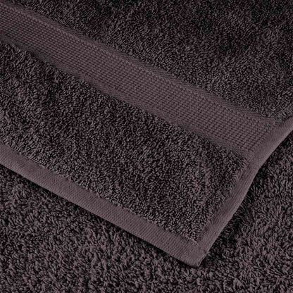 Asciugamani Doccia 10 pz Antracite 70x140cm 360g/m² 100% Cotone