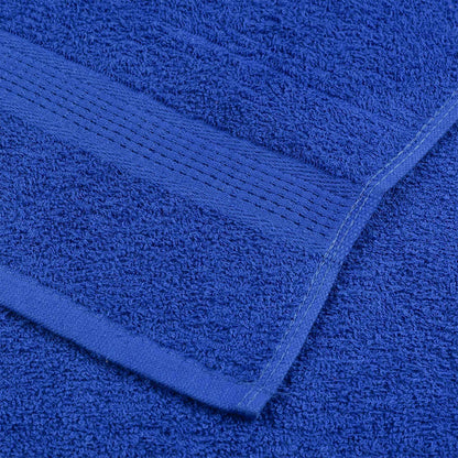 Asciugamani Ospiti 2 pz Blu 30x50 cm 360 g/m² 100% Cotone