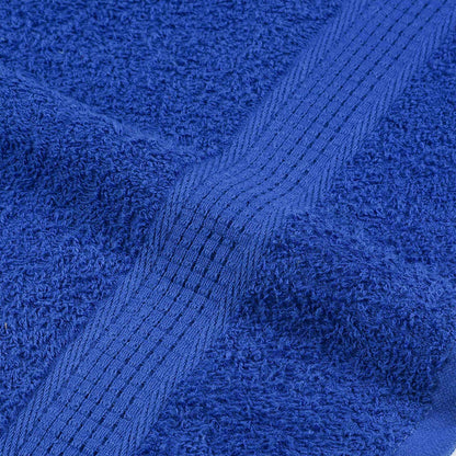 Asciugamani Ospiti 2 pz Blu 30x50 cm 360 g/m² 100% Cotone