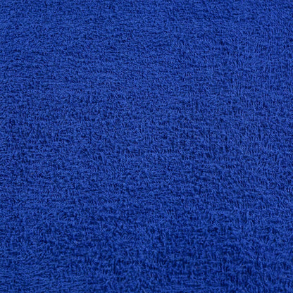 Asciugamani Ospiti 10 pz Blu 30x50 cm 360 g/m² 100% Cotone