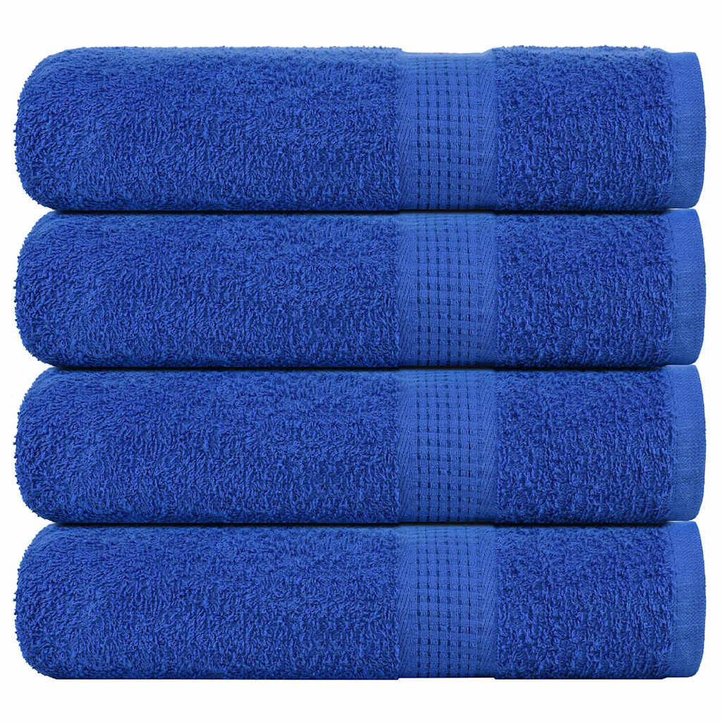 Asciugamani FROGN 4 pz Blu 50x100 cm 360 g/m²