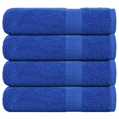 Asciugamani FROGN 4 pz Blu 50x100 cm 360 g/m²