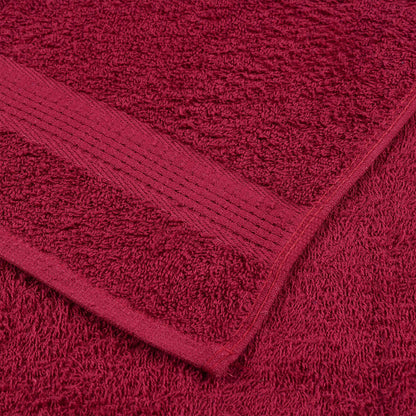 Asciugamani FROGN 2 pz Bordeaux 30x30 cm 360 g/m²