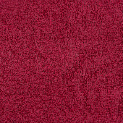 Asciugamani Ospiti 10 pz Bordò 30x50 cm 360 g/m² 100% Cotone