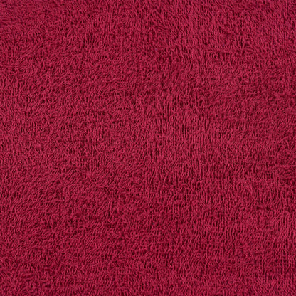 Asciugamani da Doccia FROGN 10 pz Bordeaux 70x140 cm 360 g/m²