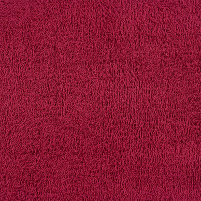 Asciugamani da Bagno 2pz Bordeaux 100x150cm 360g/m² 100% Cotone