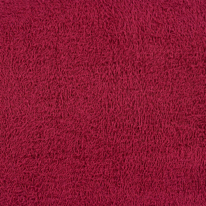 Asciugamani da bagno FROGN 2 pz Bordeaux 100x150 cm 360 g/m²