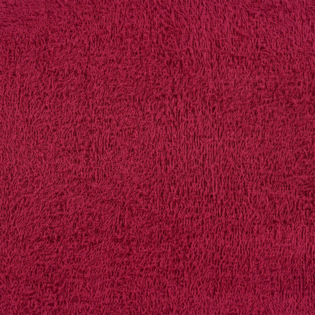 Asciugamani 4 pz Bordeaux 100x200 cm 360 g/m² 100% Cotone