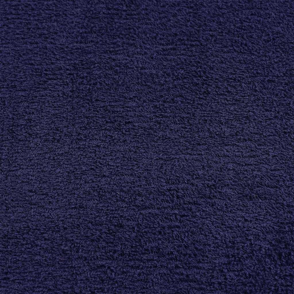 Asciugamani Ospiti 2 pz Blu Marino 30x50cm 360 g/m² 100% Cotone