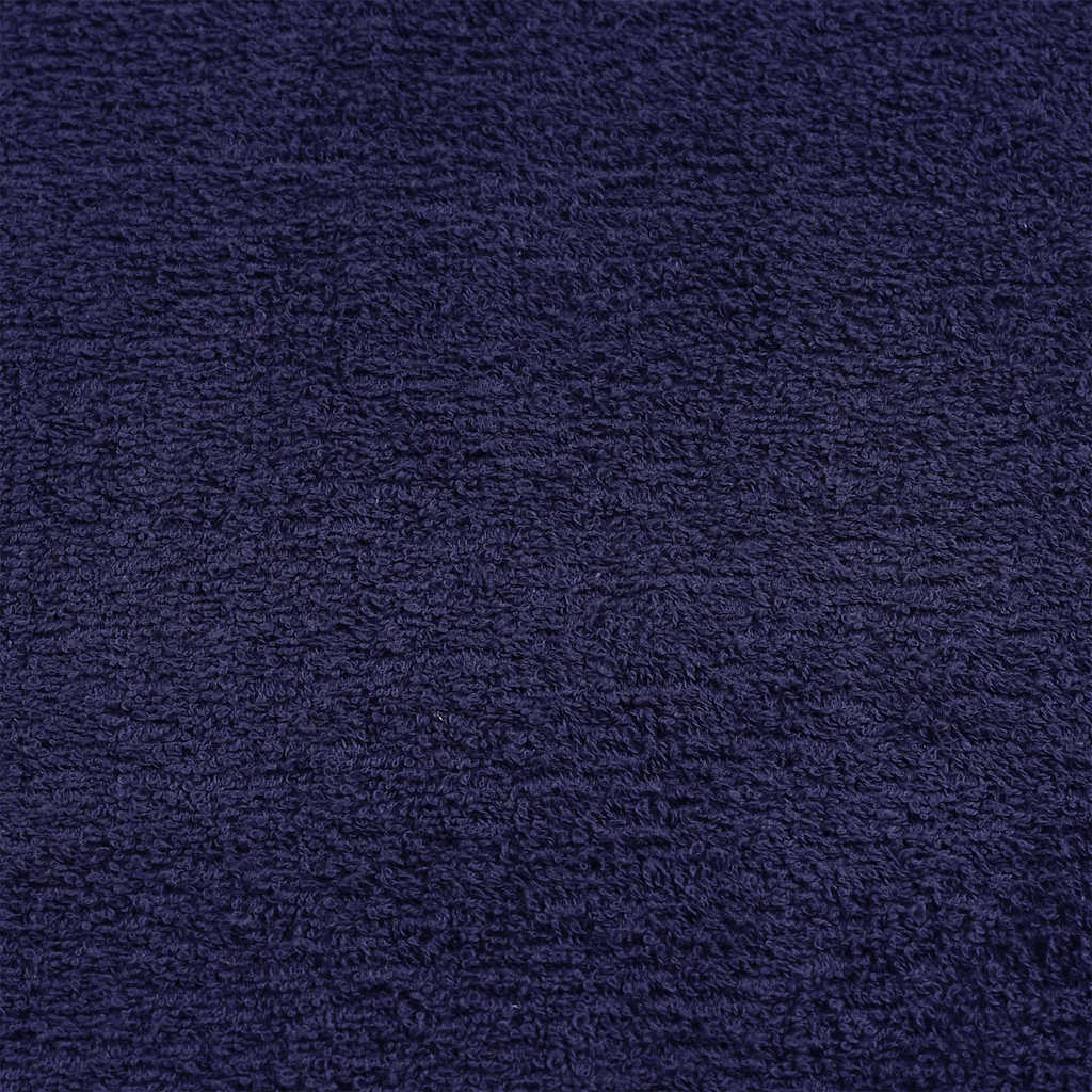 Asciugamani Ospiti 10pz Blu Marino 30x50cm 360 g/m² 100% Cotone