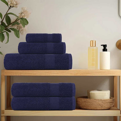 Asciugamani FROGN 2 pz Blu Navy 50x100 cm 360 g/m²