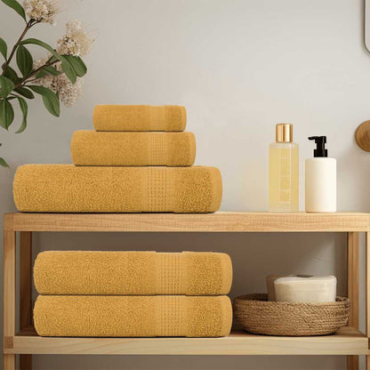 Asciugamani FROGN 10 pz Oro 30x30 cm 360 g/m²