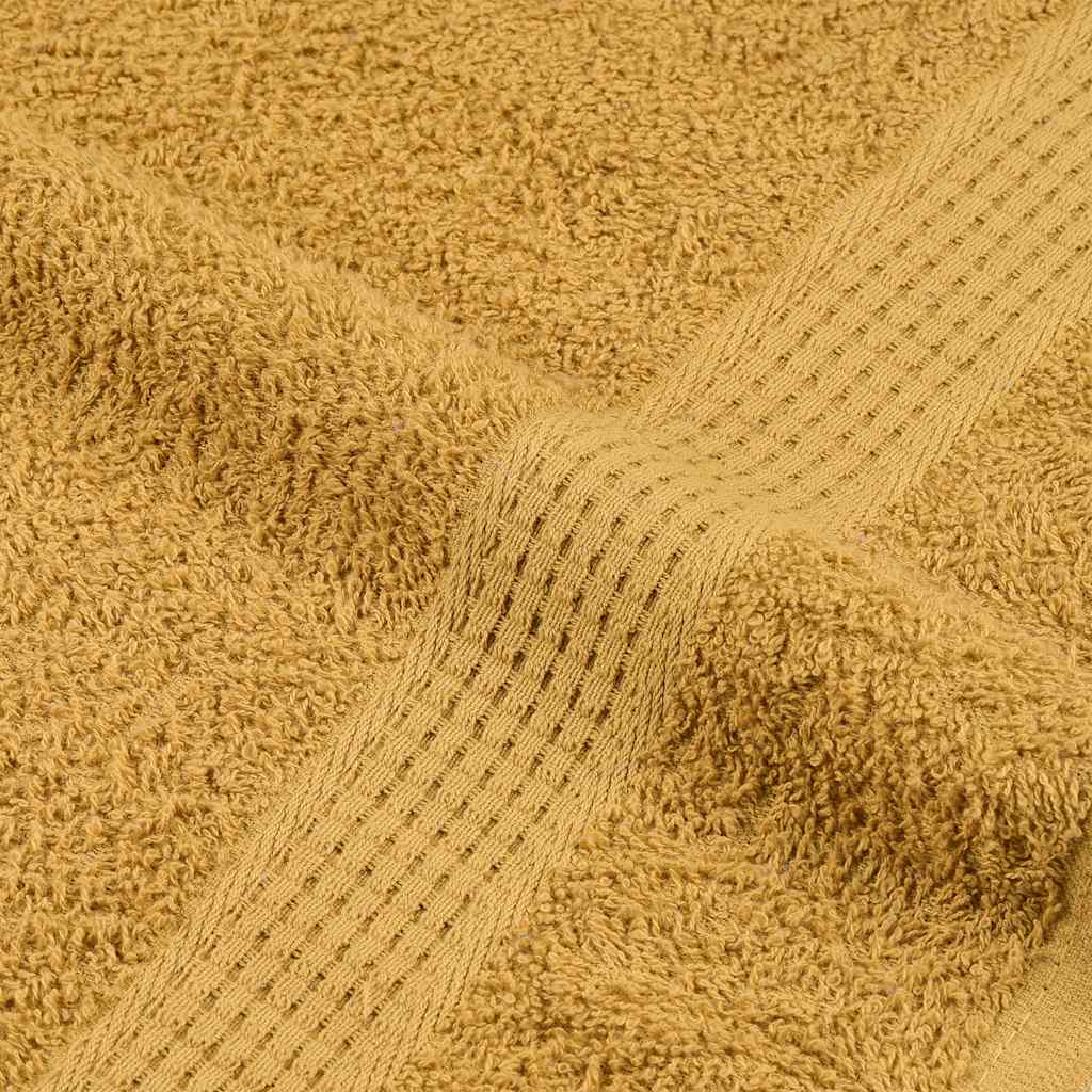 Asciugamani Ospiti 4 pz Oro 30x50 cm 360 g/m² 100% Cotone