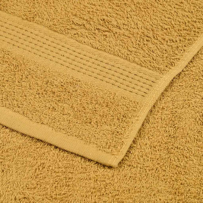 Asciugamani da bagno FROGN 2 pz Oro 100x150 cm 360 g/m²