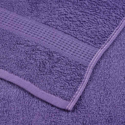 Asciugamani per Sapone 2 pz Viola 30x30cm 360g/m² 100% Cotone