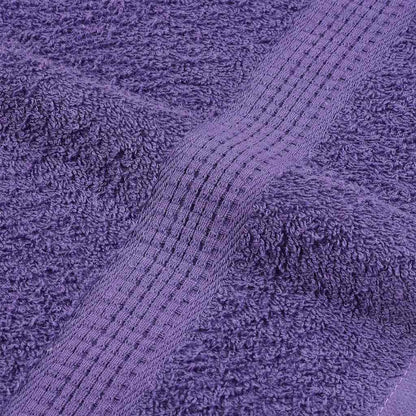 Asciugamani Ospiti 4 pz Viola 30x50 cm 360 g/m² 100% Cotone