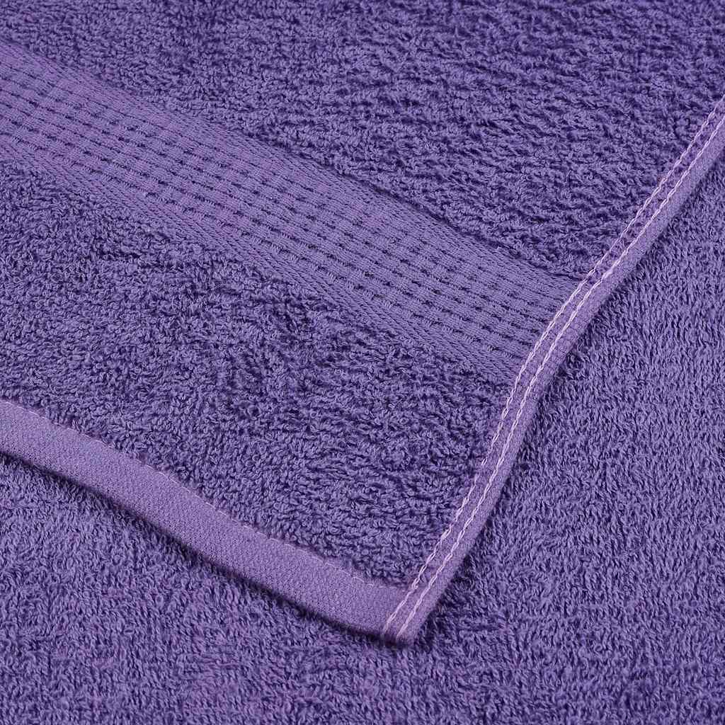 Asciugamani 10 pz Viola 100x200 cm 360 g/m² 100% Cotone