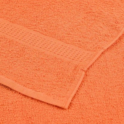 Asciugamani Ospiti 10 pz Arancioni 30x50cm 360 g/m² 100% Cotone