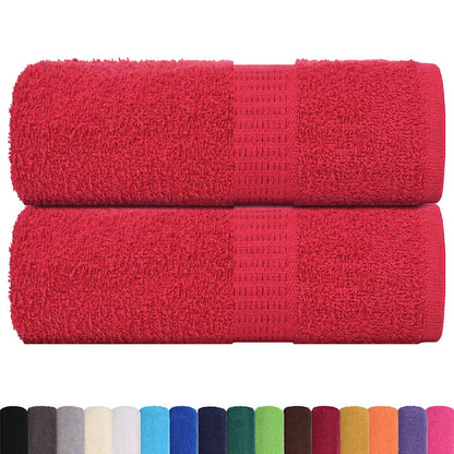 Asciugamani FROGN 2 pz Rosso 360 g/m²