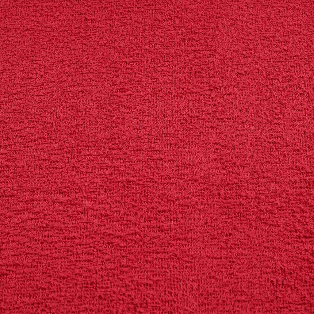 Asciugamani Ospiti 2 pz Rossi 30x50 cm 360 g/m² 100% Cotone