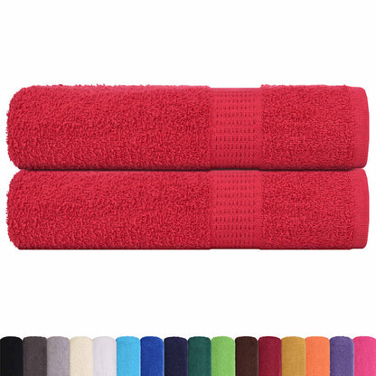 Asciugamani FROGN 2 pz Rosso 360 g/m²