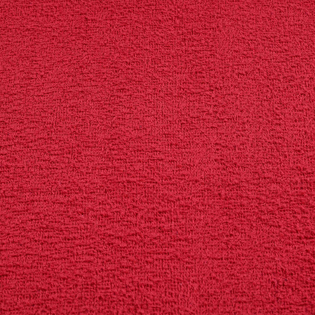 Asciugamani FROGN 10 pz Rosso 100x200 cm 360 g/m²