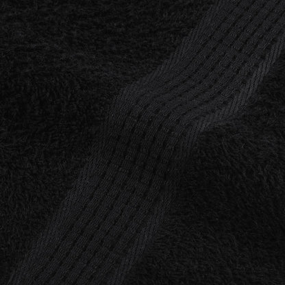 Asciugamani per ospiti FROGN 4 pz Nero 30x50 cm 360 g/m²