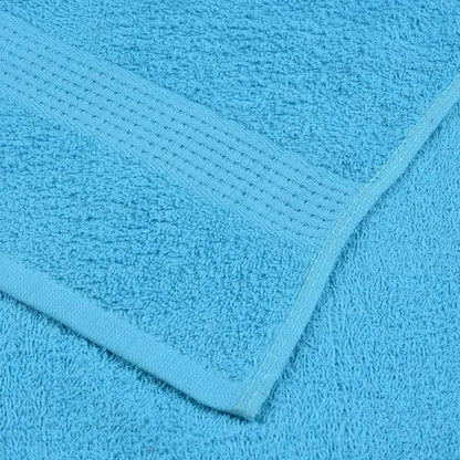 Asciugamani per ospiti FROGN 10 pz Turchese 30x50 cm 360 g/m²