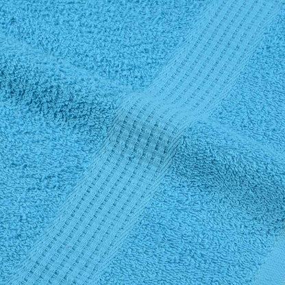 Asciugamani per ospiti FROGN 10 pz Turchese 30x50 cm 360 g/m²