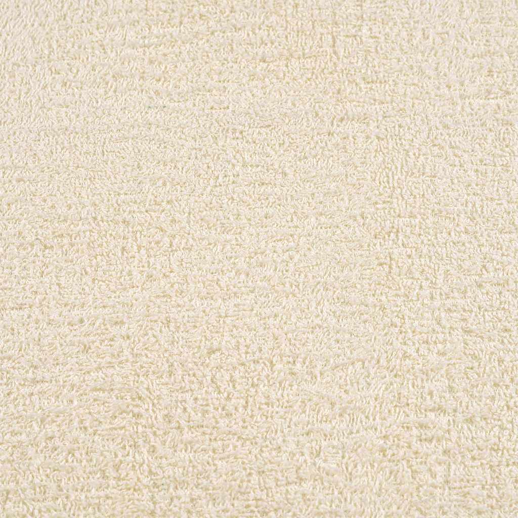 Asciugamani per ospiti FROGN 10 pz Crema 30x50 cm 360 g/m²